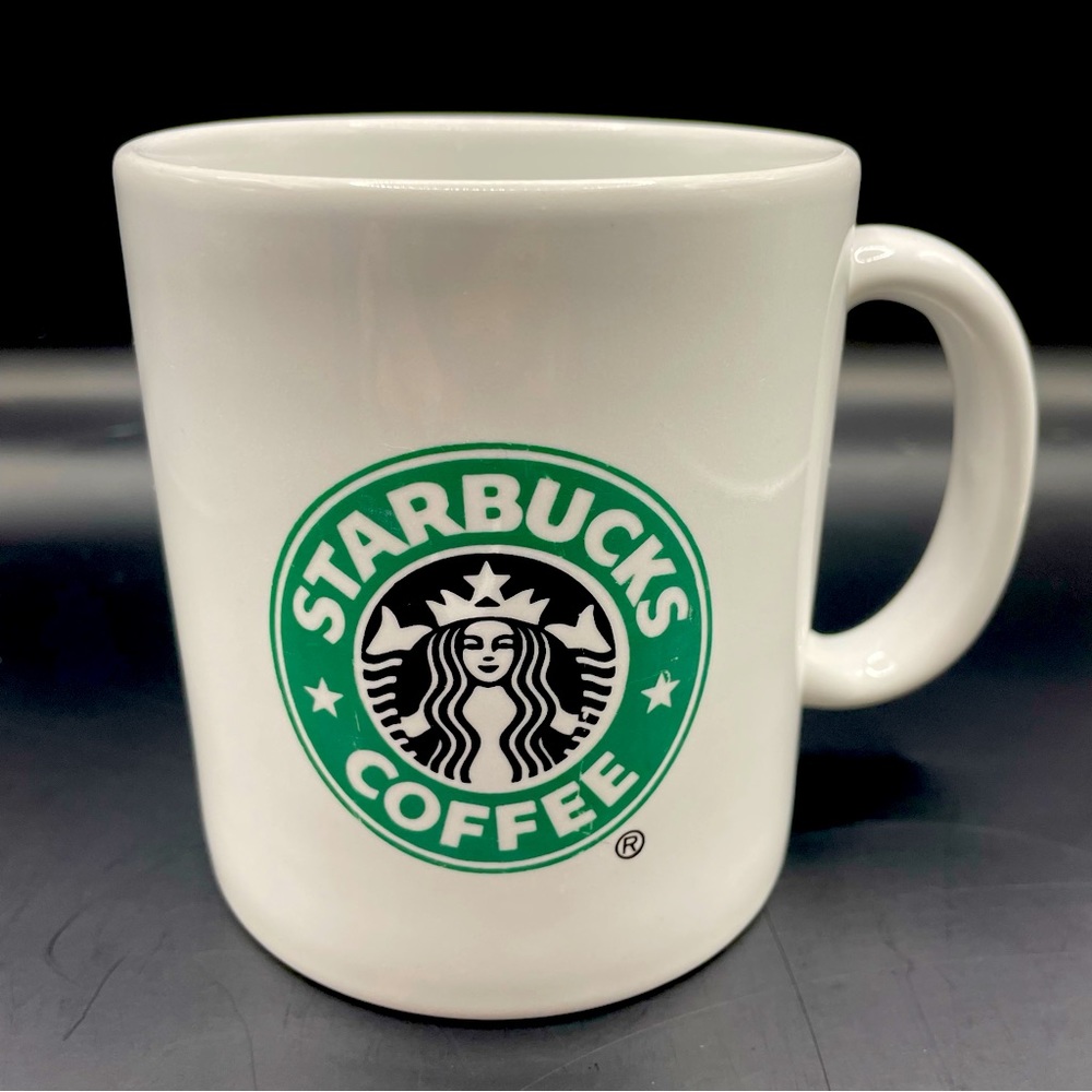 Starbucks * Catalina U.S.A. * White/Green Logo Ceramic Coffee Mug (12 oz)